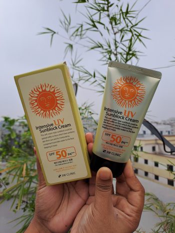3W Clinic Intensive UV Sunblock Cream SPF 50 PA+++ 70ml