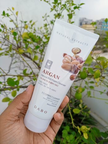 Dabo Argan Natural Rich Foam Cleanser 180ml