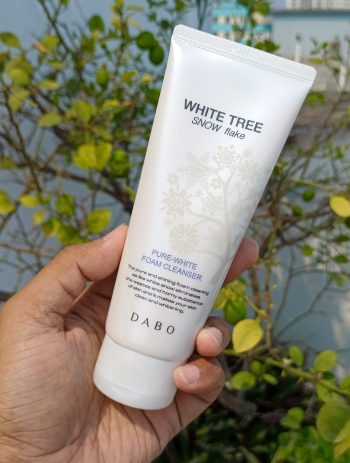 Dabo White Tree Snow Flake Pure-White Foam Cleanser