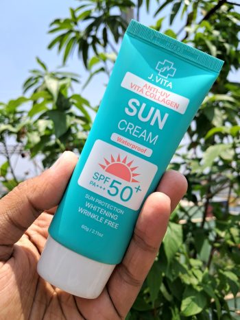 J.Vita Anti-UV Vita Collagen Sun Cream Waterproof SPF 50+ PA+++ 60ml