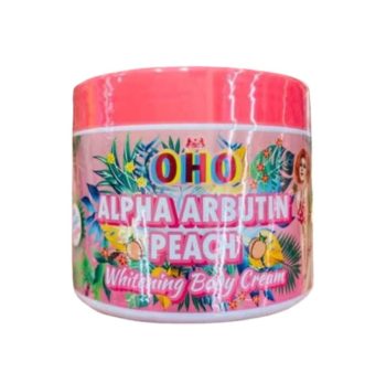 OHO Alpha Arbutin Peach Whitening Boday Cream