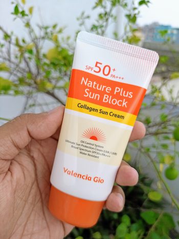 Valencia Gio Nature Plus Sun Block Collagen Sun Cream SPF 50+ PA+++